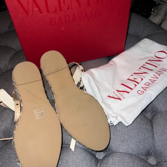 Vlogo Signature Slide Sandal In Calfskin 60mm for Woman in  Valentino Ivory Sandals